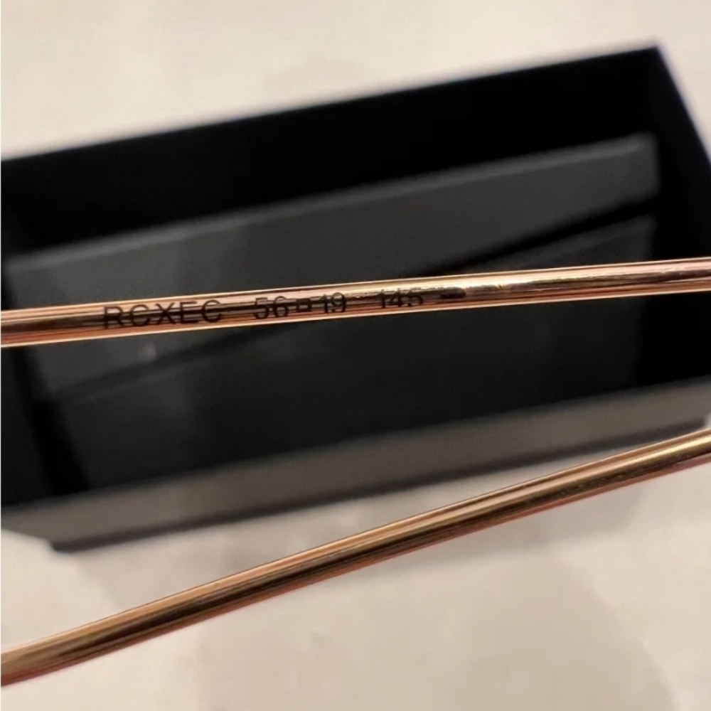 Dior Rose Gold and Black Sunglasses - Picture 10 of 12